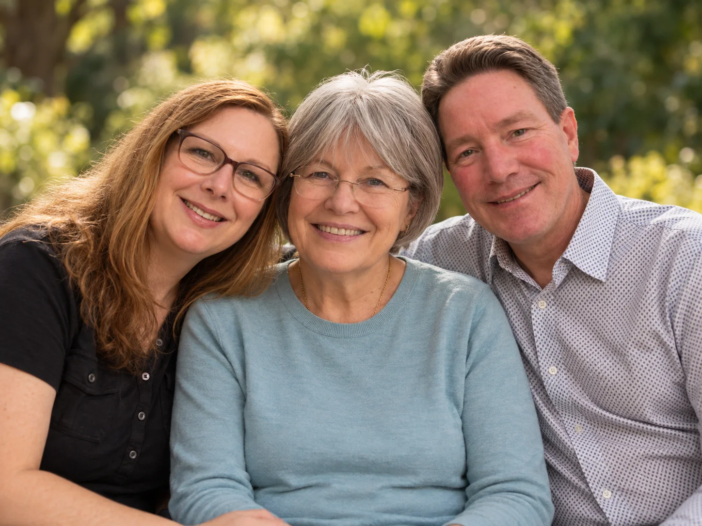 Linda Maggie and Michael for SHAPE